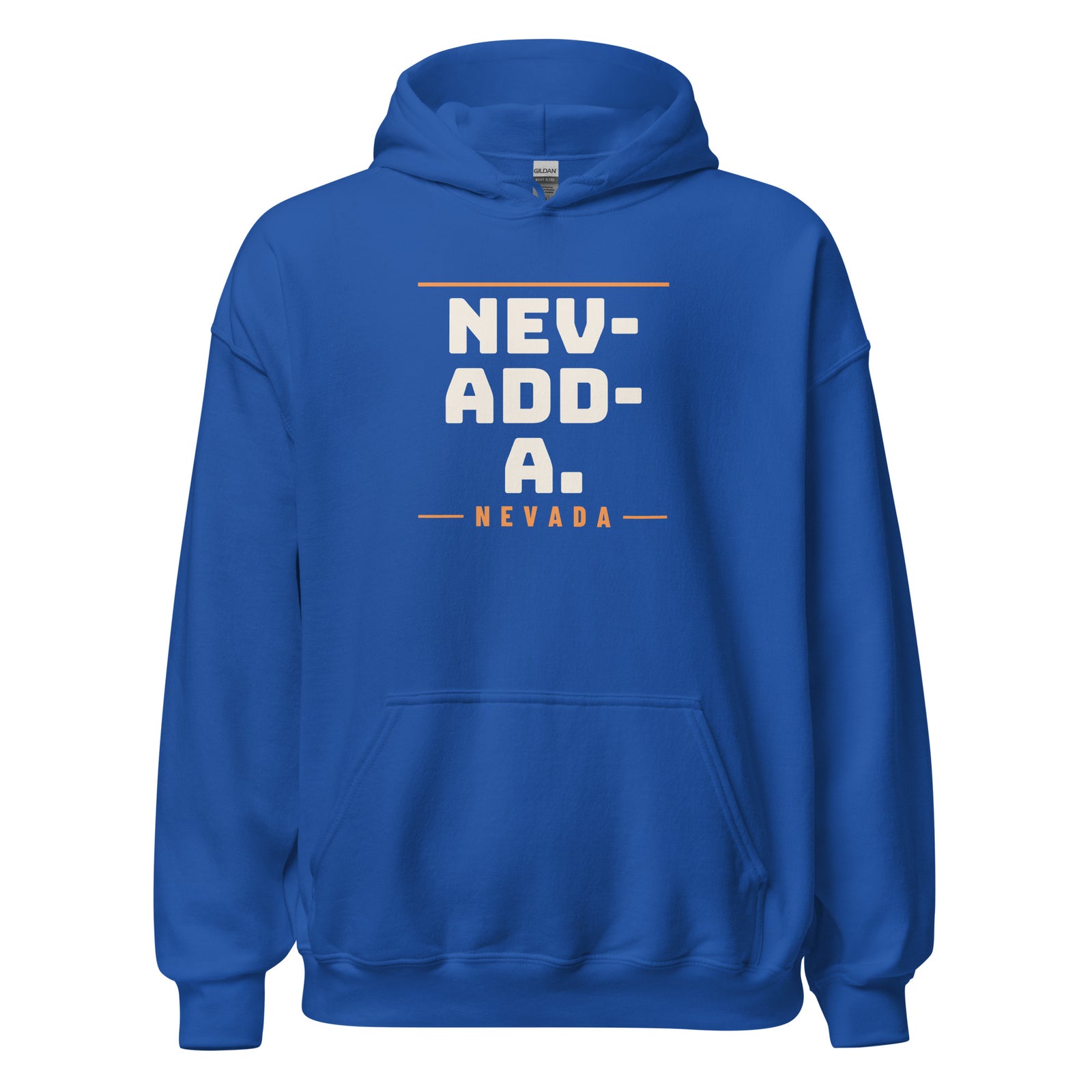 Nevada Nev-Add-A. – Hoodie – Royal
