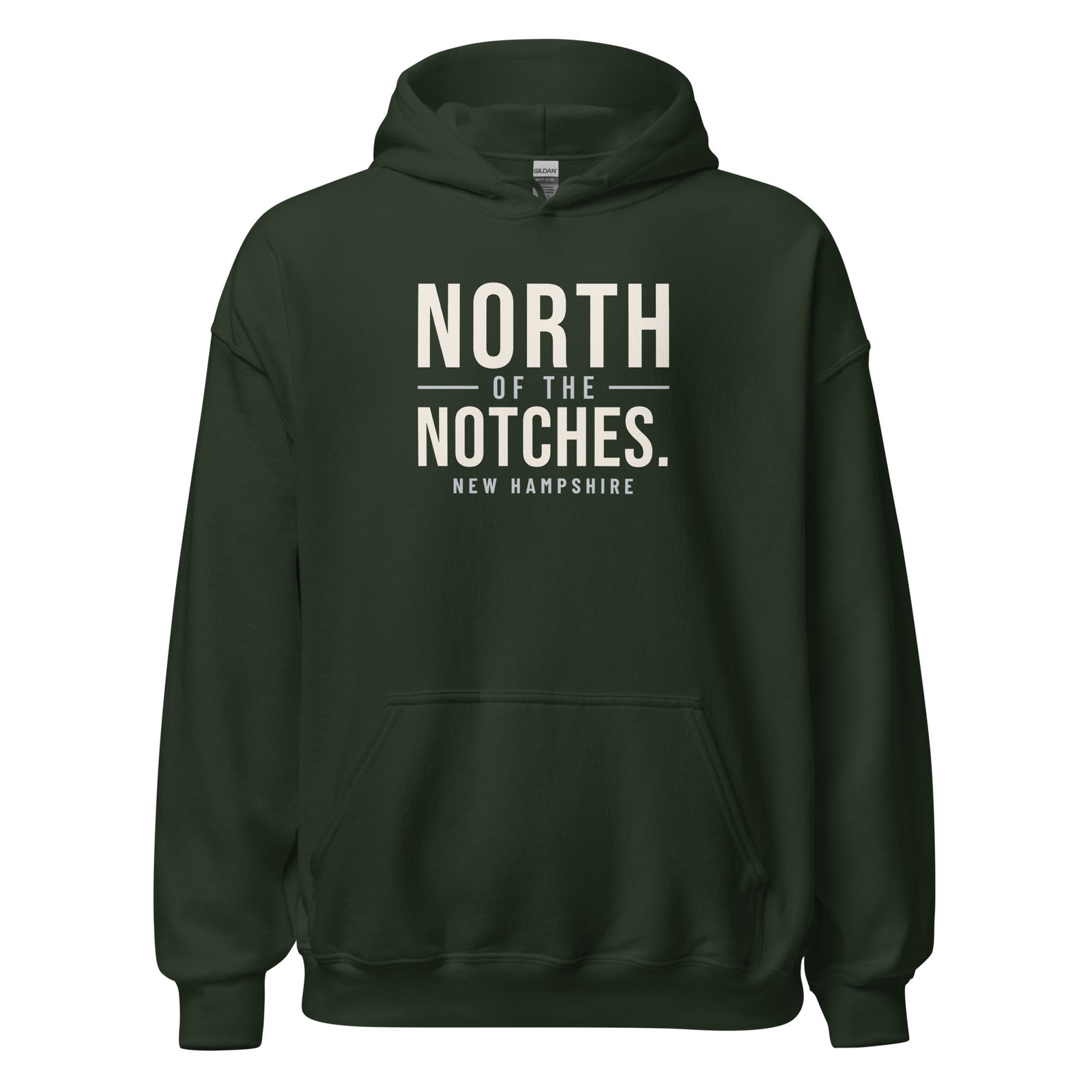 New Hampshire North Of The Notches. – Hoodie – Forest