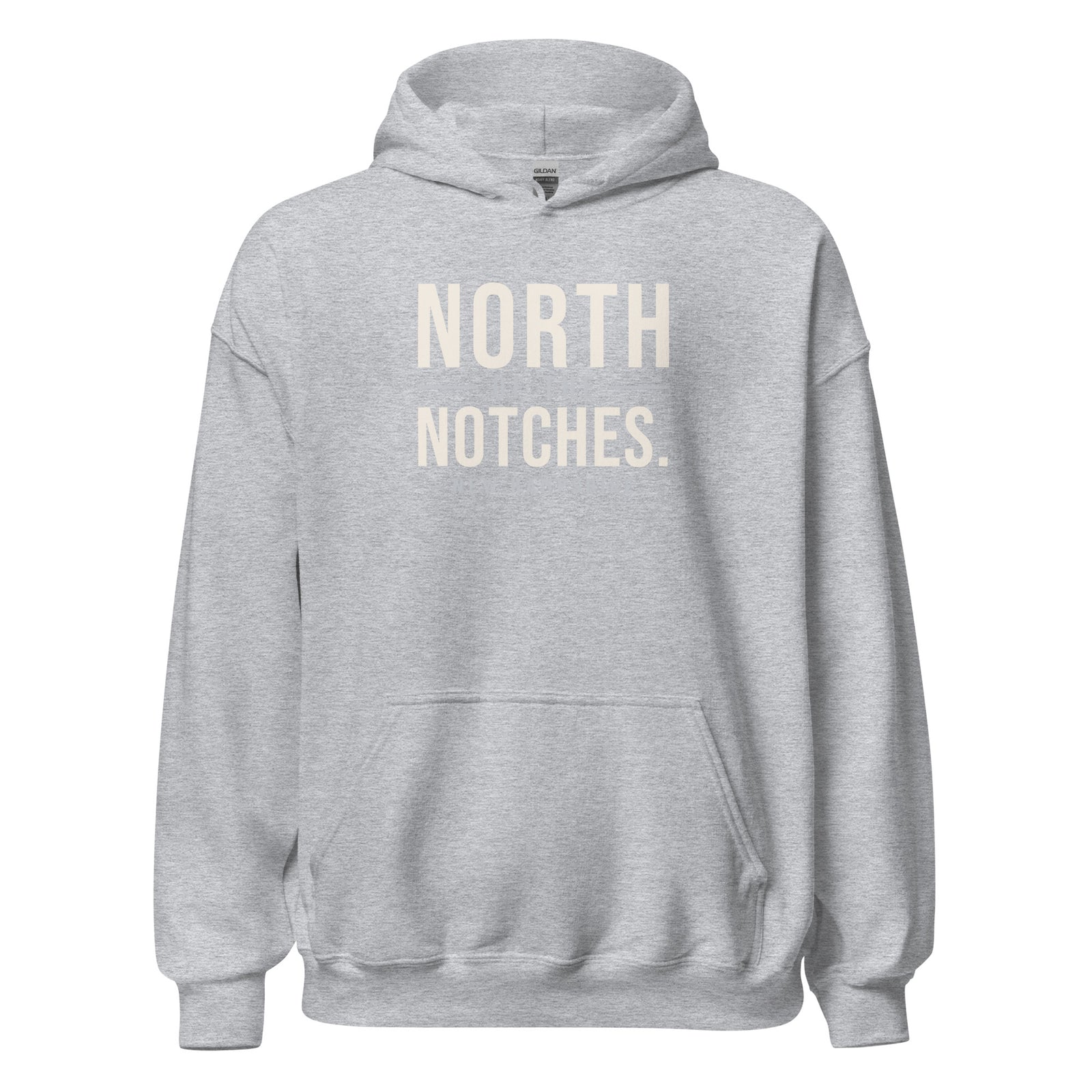 New Hampshire North Of The Notches. – Hoodie – Black