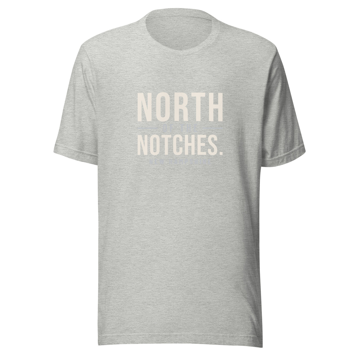 New Hampshire North Of The Notches. – Tee – Heather Grey