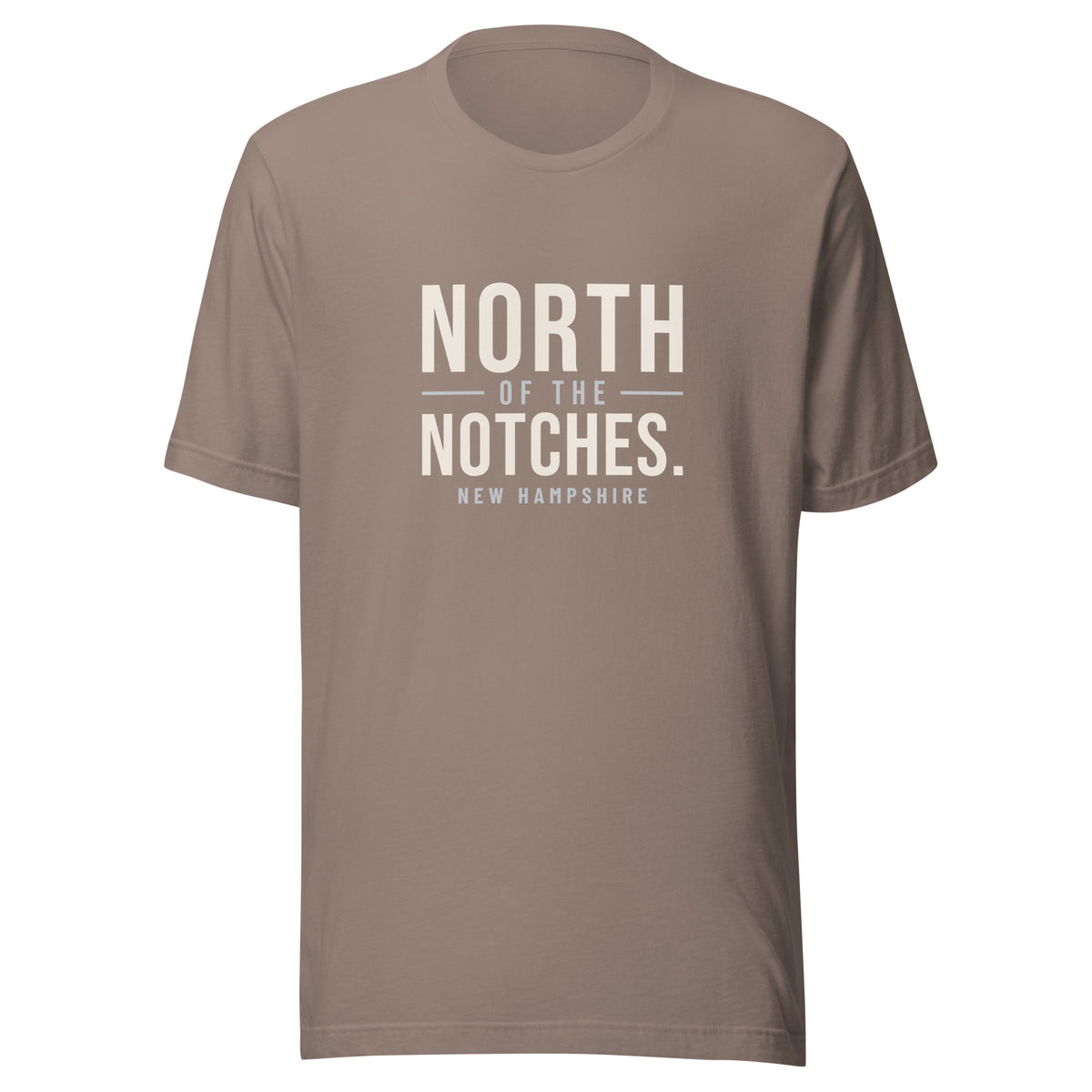 New Hampshire North Of The Notches. – Tee – Pebble