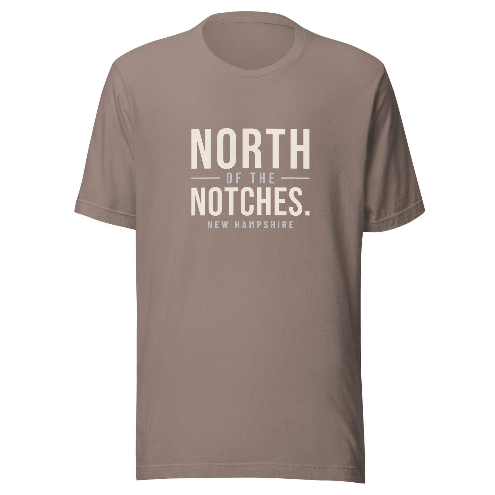 New Hampshire North Of The Notches. – Tee – Pebble