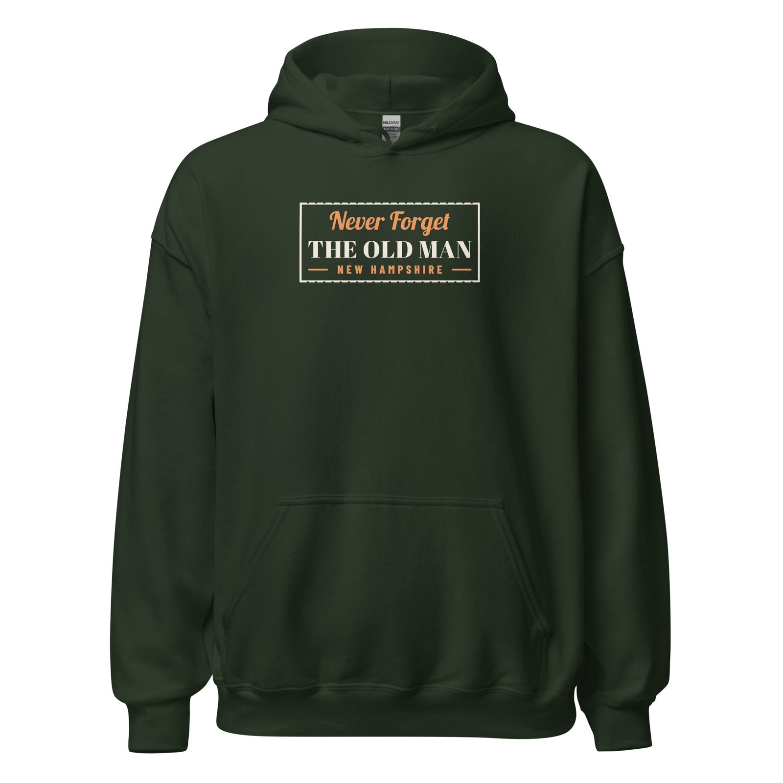 New Hampshire Never Forget The Old Man. – Hoodie – Forest