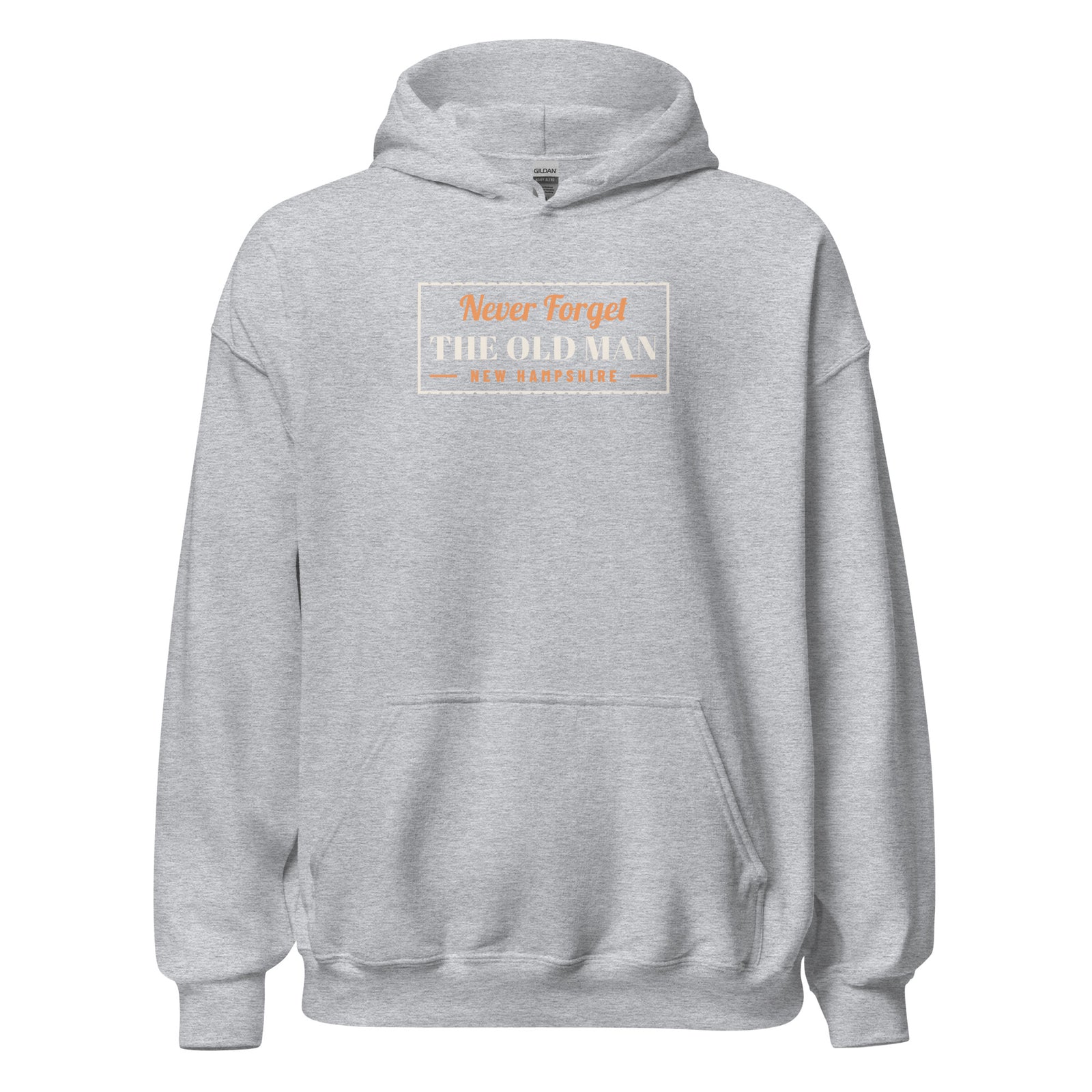 New Hampshire Never Forget The Old Man. – Hoodie – Black