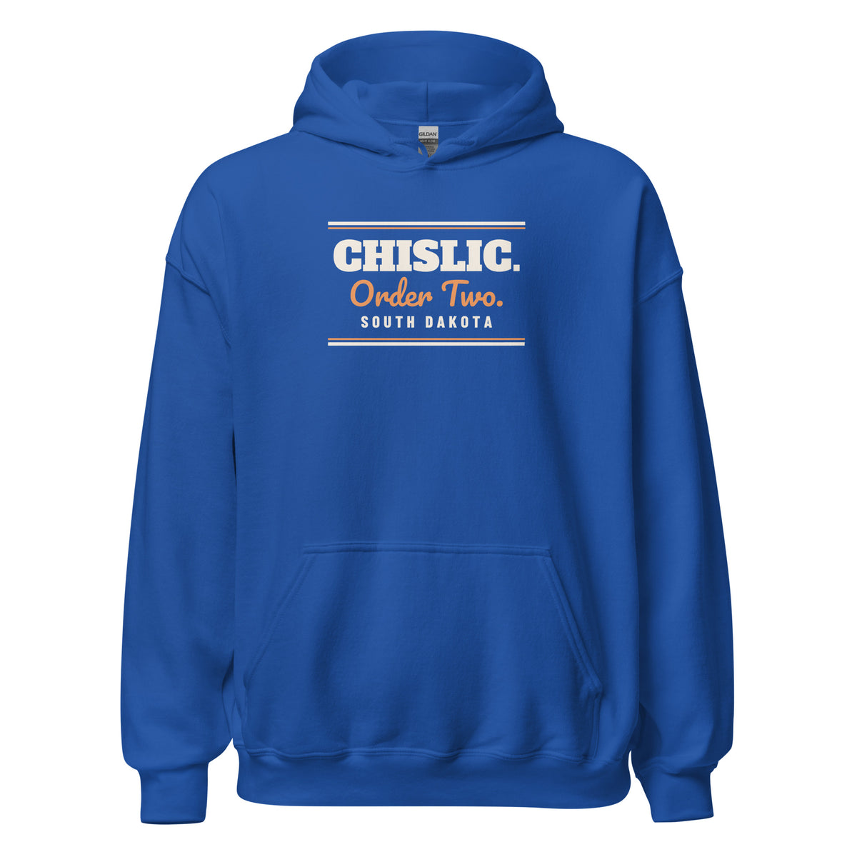 South Dakota Chislic. Order Two. – Hoodie – Royal