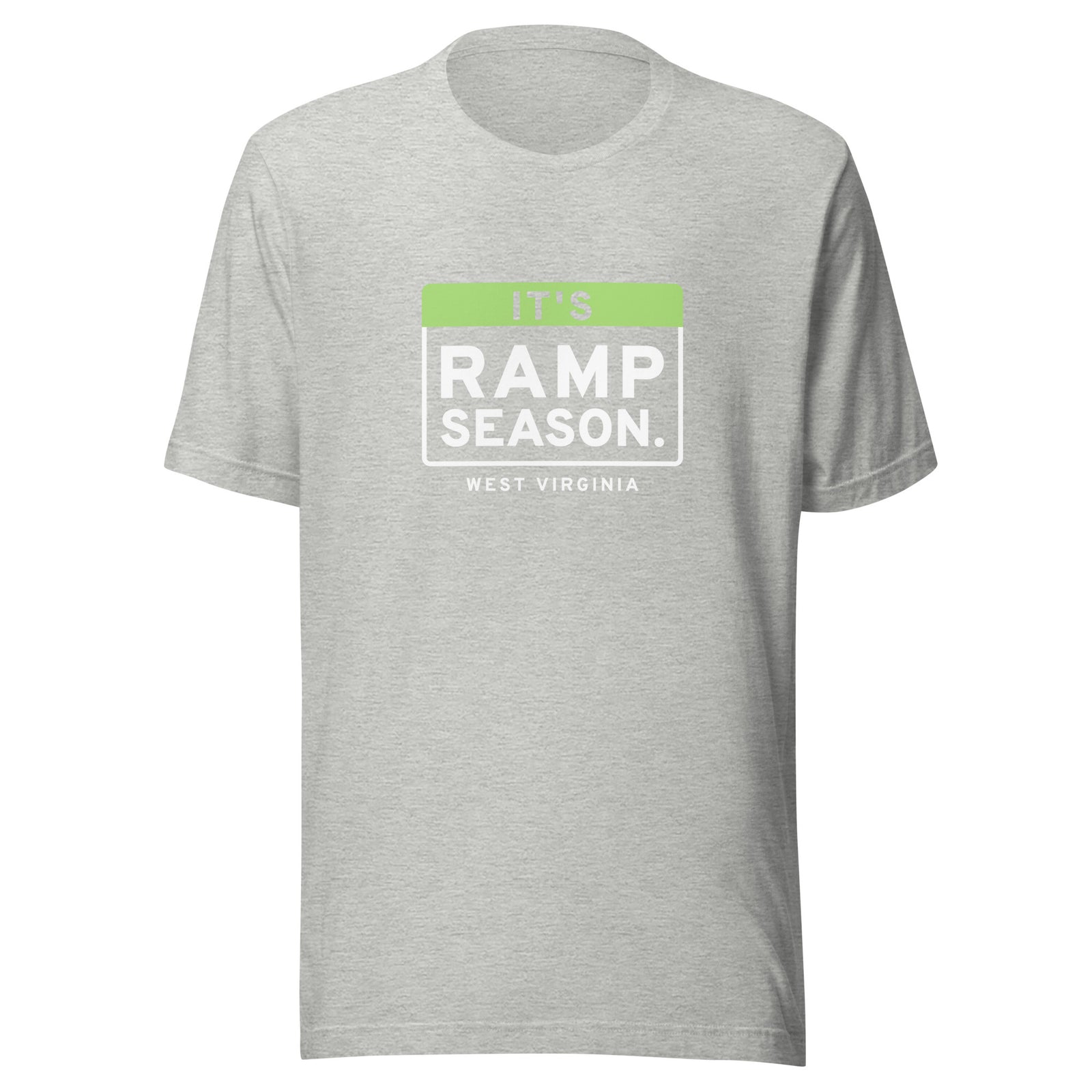 West Virginia It's Ramp Season. – Tee – Heather Grey