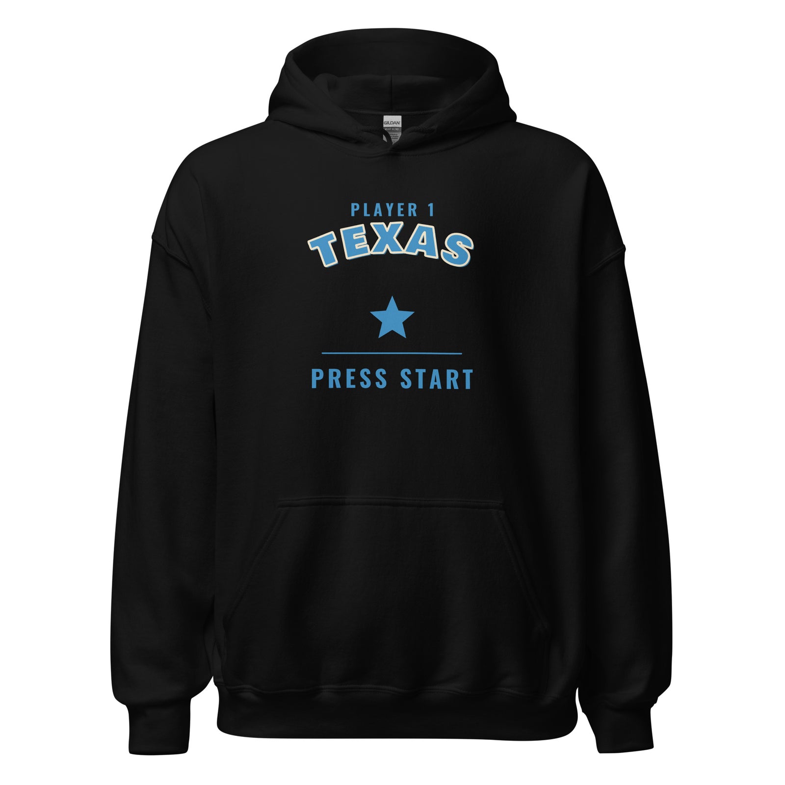 Player 1 Texas – Hoodie – Black