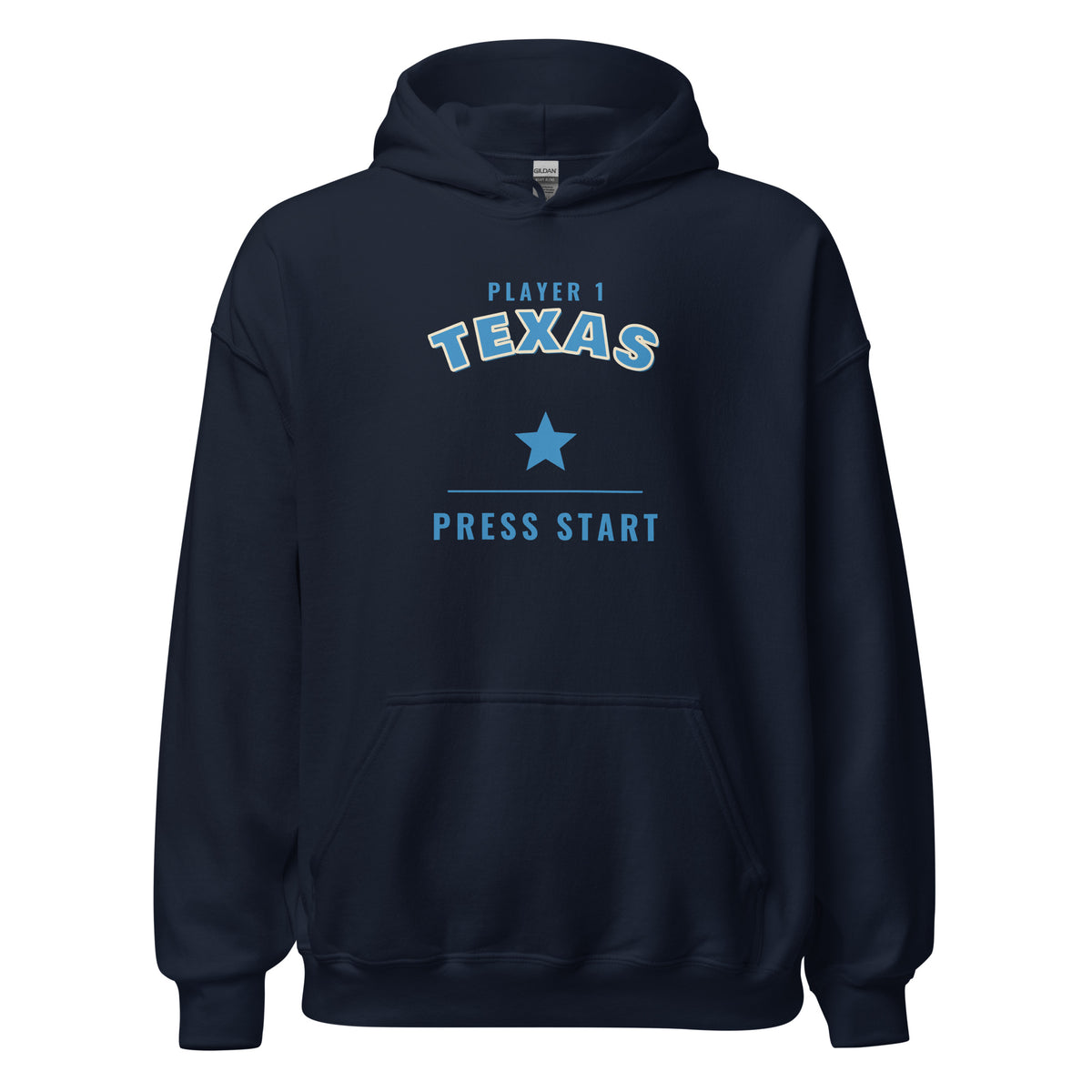Player 1 Texas – Hoodie – Navy