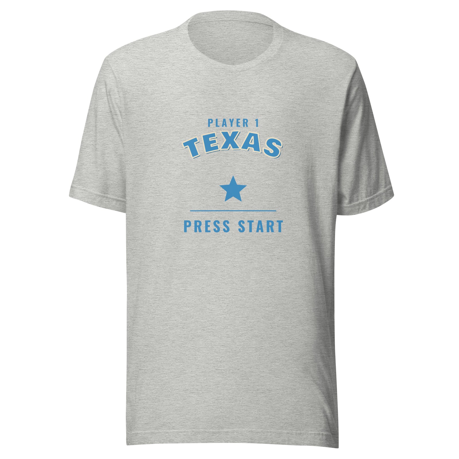 Player 1 Texas – Tee – Heather Grey