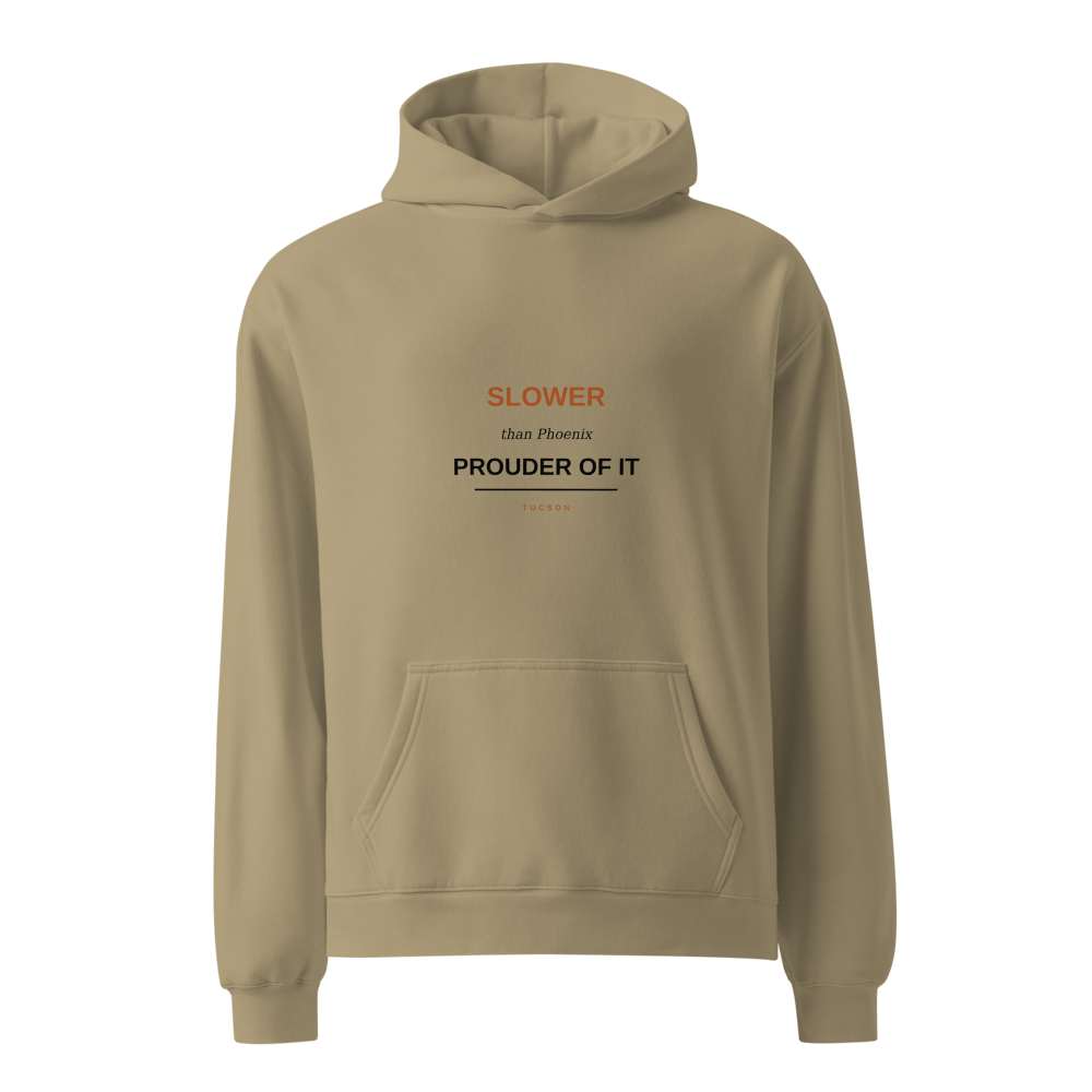 Hoodie Sand front