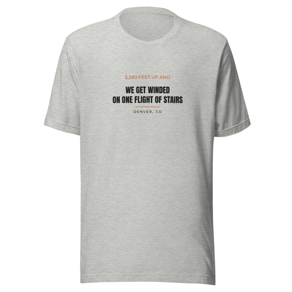 Denver tee that says Mile High City