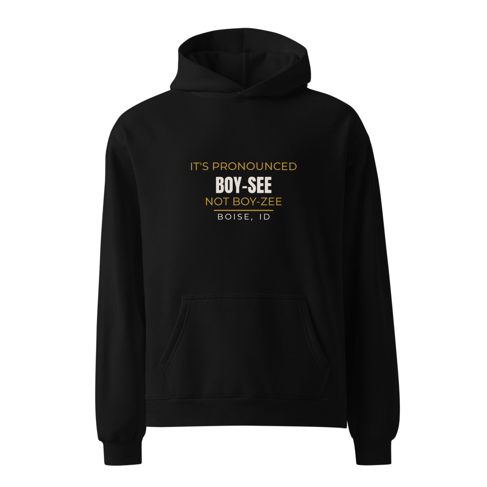 Boise hoodie that says Idaho Potato Capital