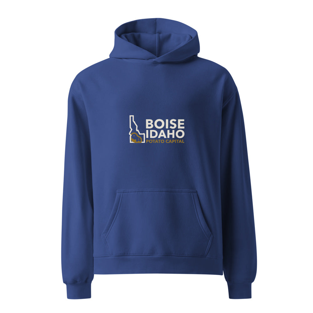 Hoodie Cobalt front