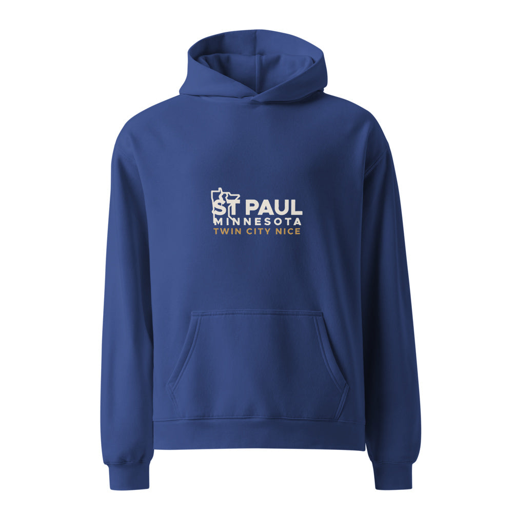 Hoodie Cobalt front