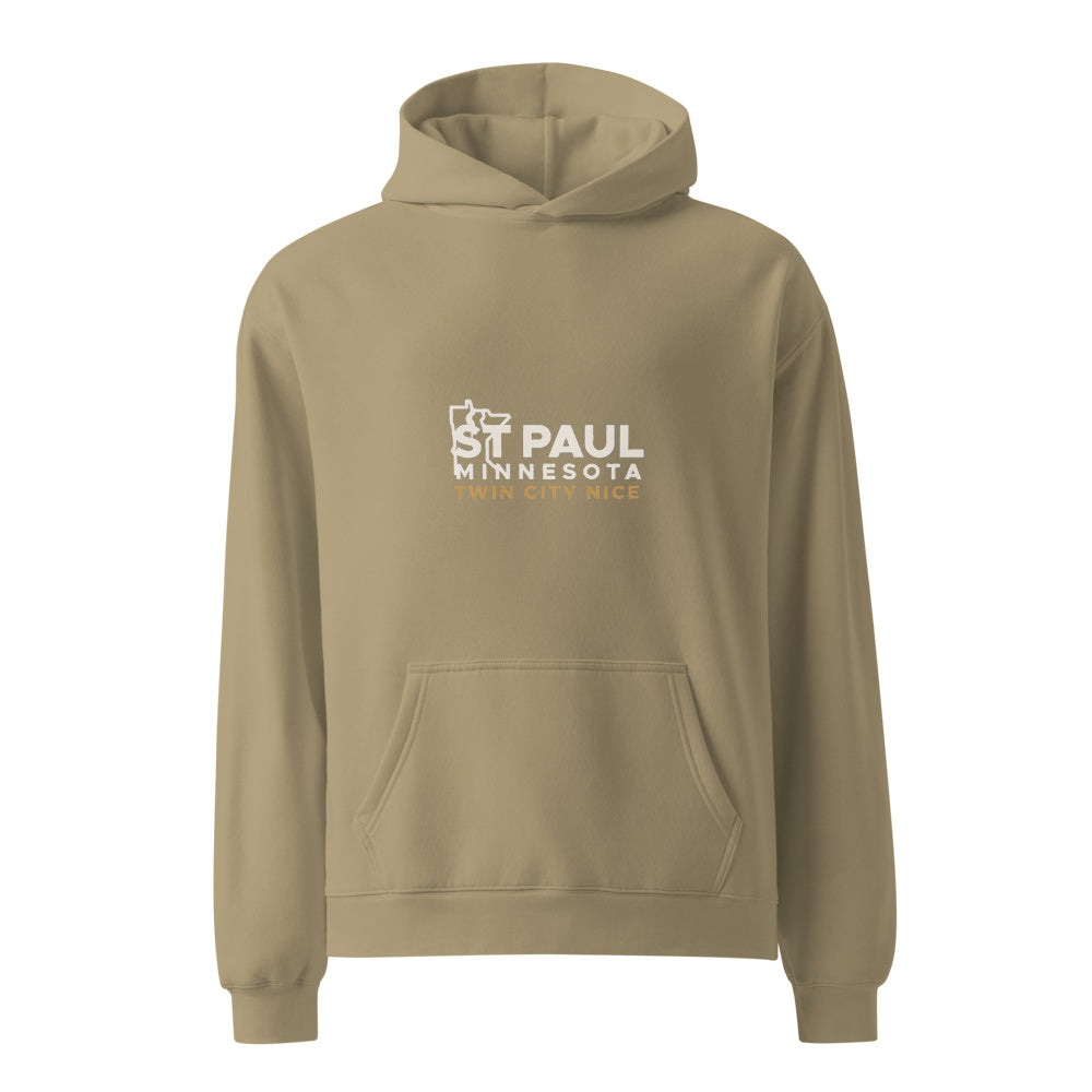 Hoodie Sand front