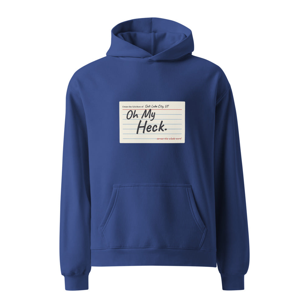Hoodie Cobalt front