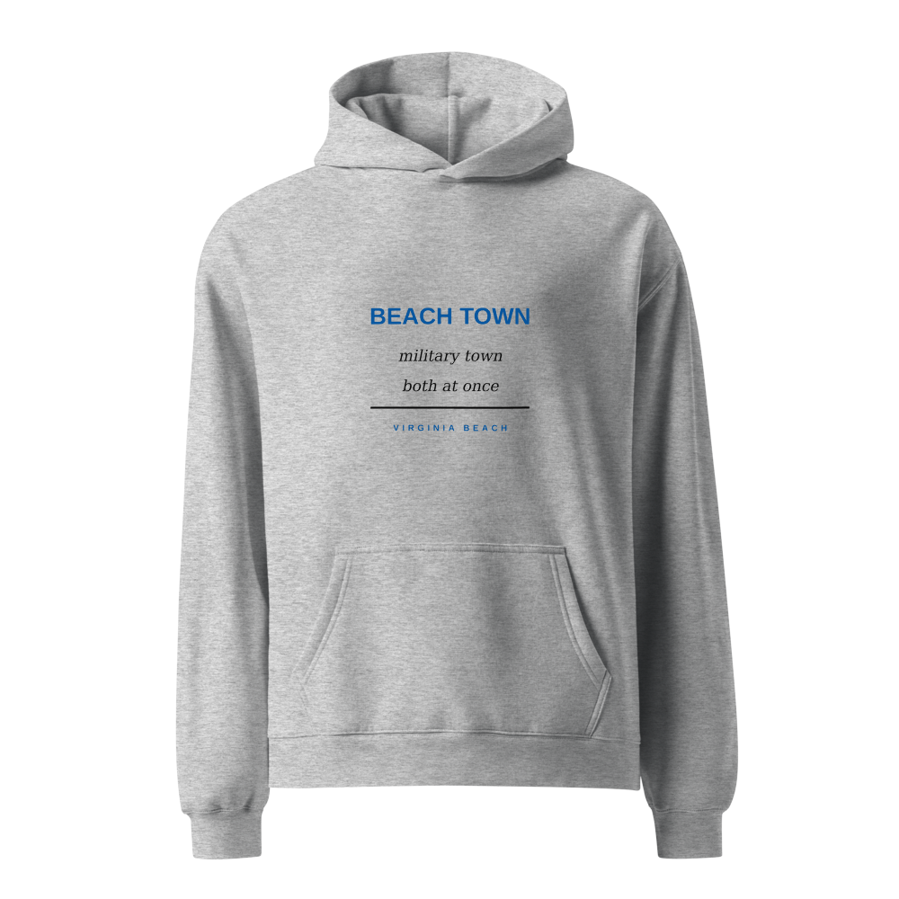 Hoodie Athletic Heather front