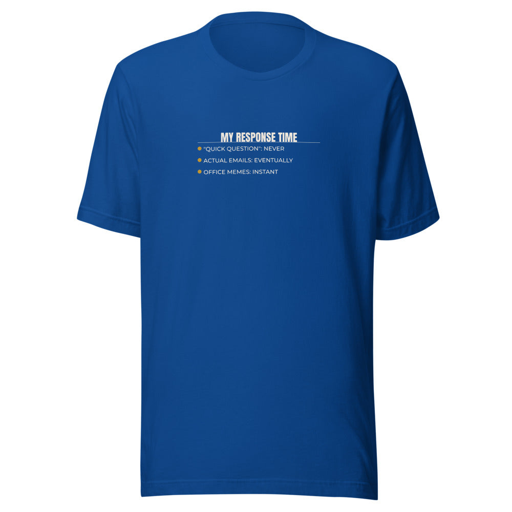 T-Shirt True Royal front