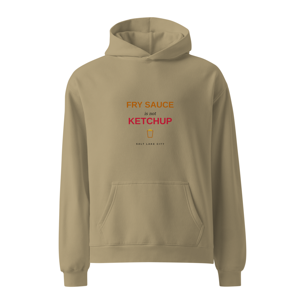 Salt Lake City local-pride hoodie alternate color, white studio chest print | Kreativ