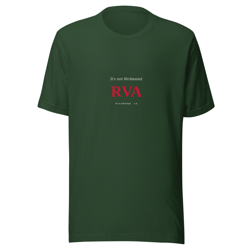 Richmond RVA hoodie alternate color, white studio chest print | Kreativ
